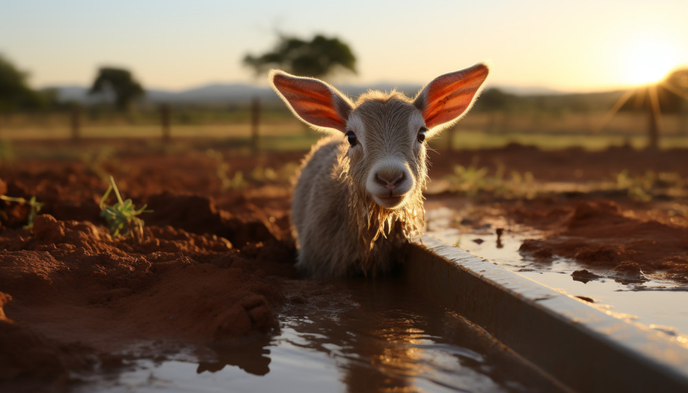 Die Tränke - eine wichtige Einrichtung für Tiere
