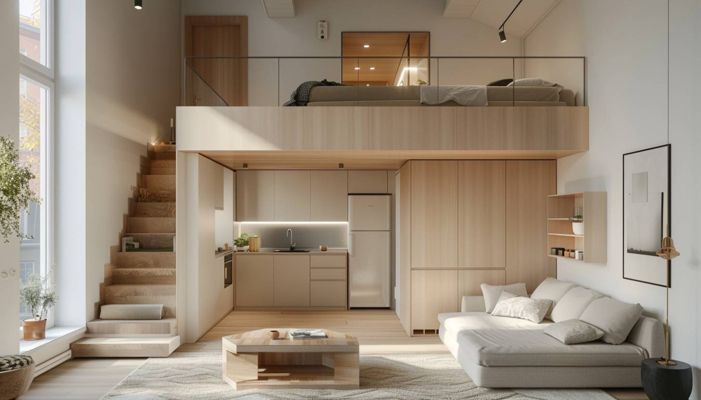 Strategien zur Maximierung des Raums in kleinen Wohnungen